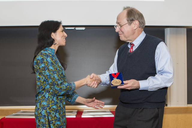 Radhika Nagpal, Fred Kavli Professor of Computer Science, who received the 2015 Capers W. McDonald and Marion K. McDonald Award for Excellence in Mentoring and Advising