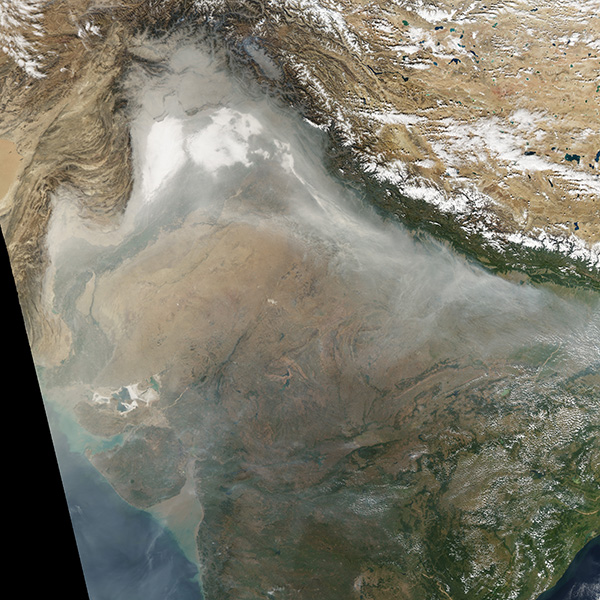 haze in India
