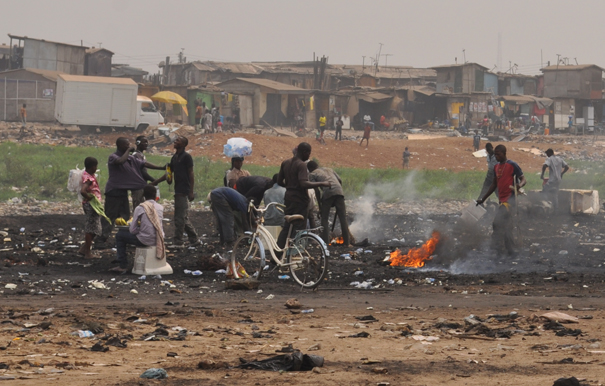 Agbogbloshie e-waste in Ghana