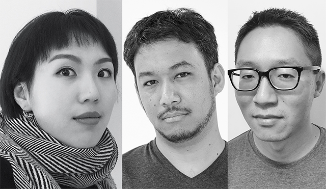 Ting creators Berlynn Bai, Togo Kida, and Lou Zhang