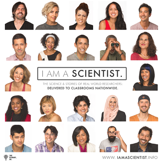 I Am a Scientist poster