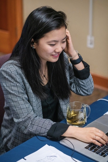 Jenny Wang coding