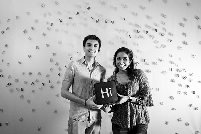 Co-founders Prasidh Chhabria and Anagha Kumar