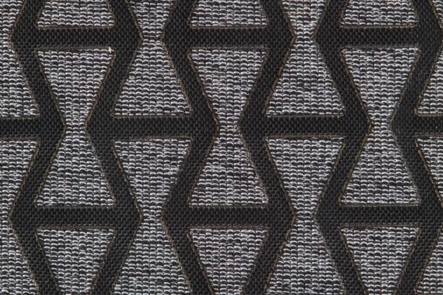dimpled metamaterial in hourglass pattern
